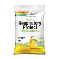 Respiratory protect dropsuri cu lamaie si miere, 18 comprimate, Secom