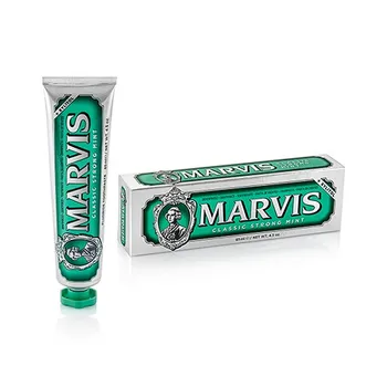 Pasta de dinti cu aroma puternica de menta Clasic Strong Mint Marvis, 85ml, Ludovico Martelli 