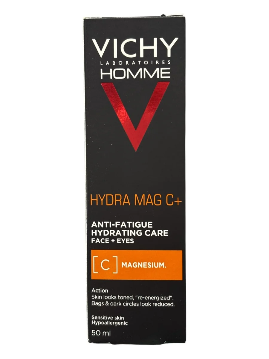 Crema hidratanta 24h pentru barbati Homme Hydra Mag C, 50ml, Vichy