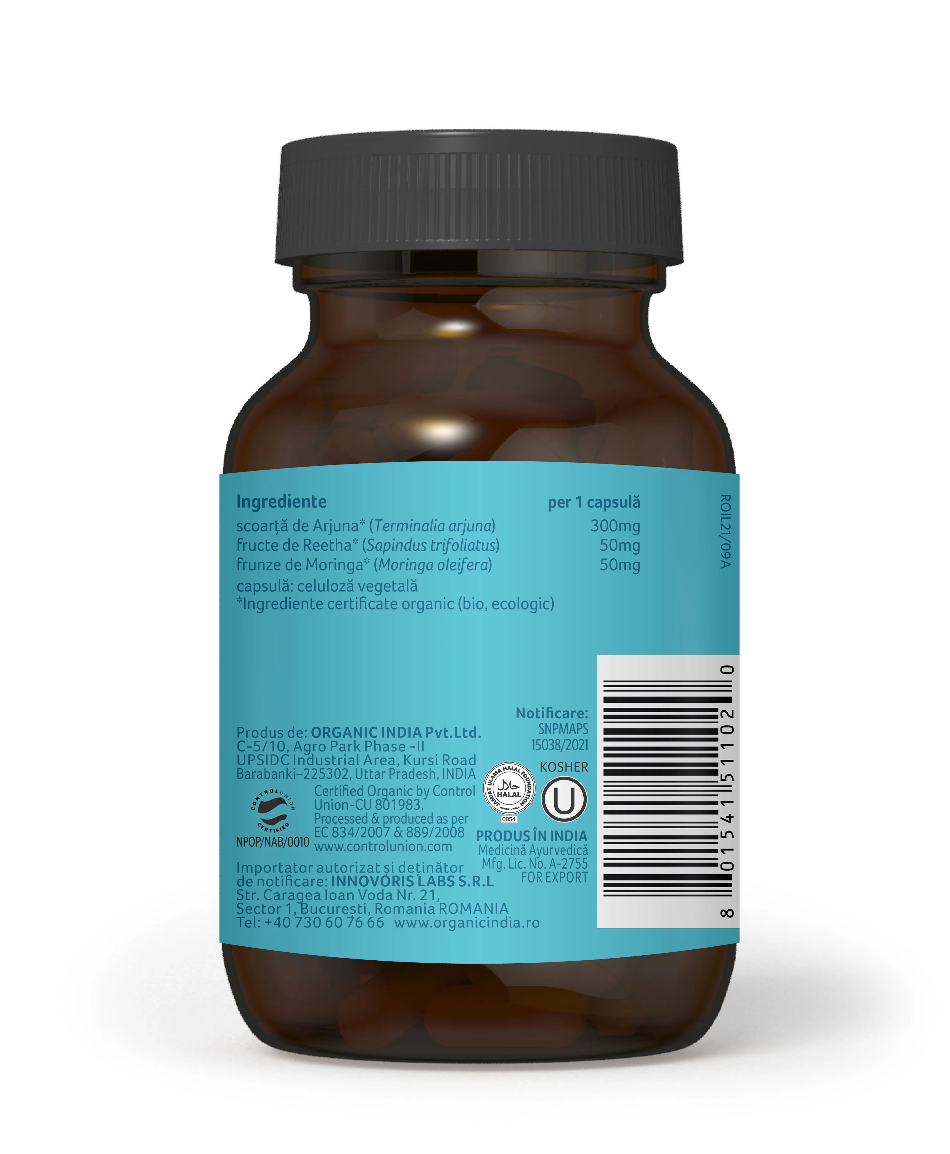 Sanatatea inimii Heart Guard, 60 capsule, Organic India