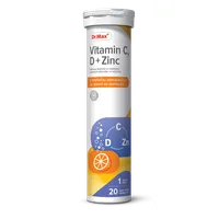 Dr. Max Vitamina C, D + Zinc, 20 comprimate efervescente