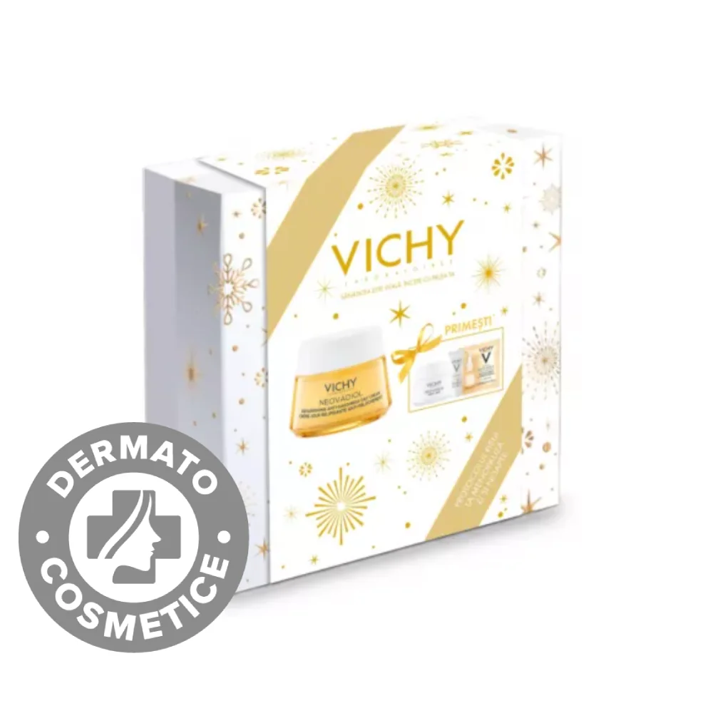Pachet XMAS 2023 Neovadiol Post-Menopauza 50ml + Cadou Neovadiol Crema 15ml, Vichy
