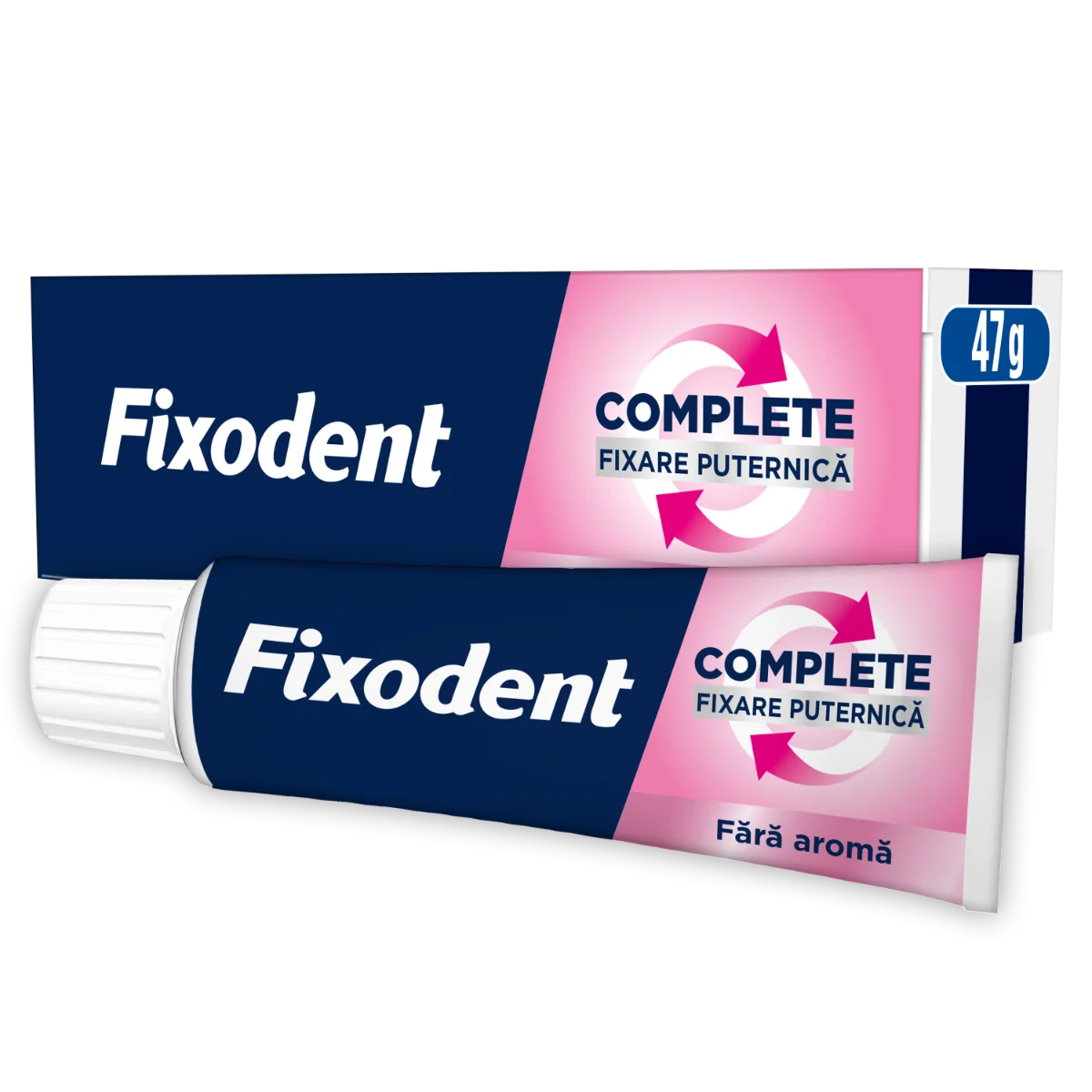 Crema adeziva pentru proteza dentara Neutral Complete, 47g, Fixodent