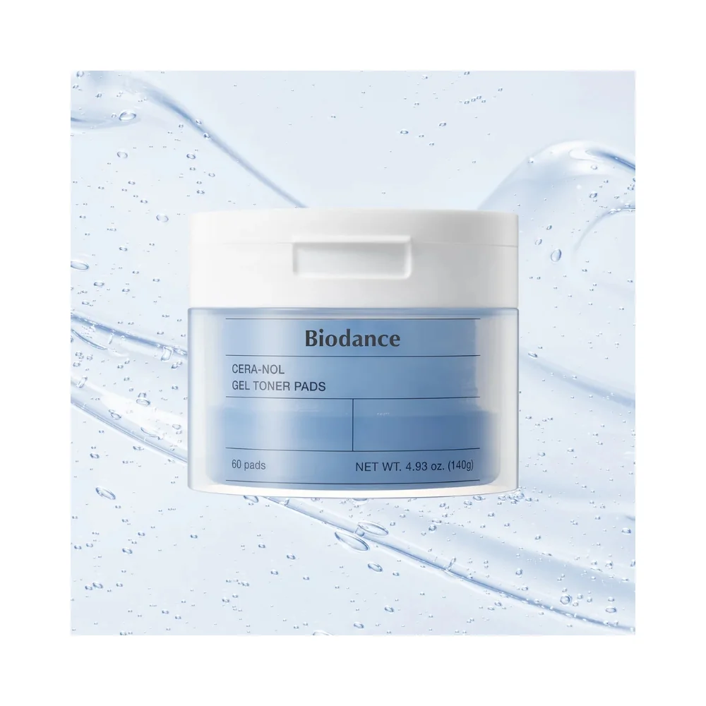 Dischete umede cu ceramide Gel Toner Pads, 60 bucati, Biodance
