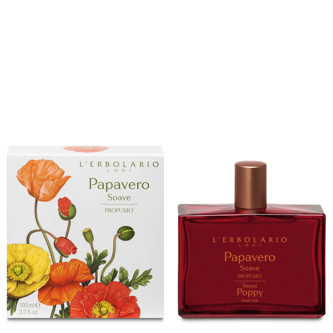 L'Erbolario Apa de parfum Papavero, 100ml