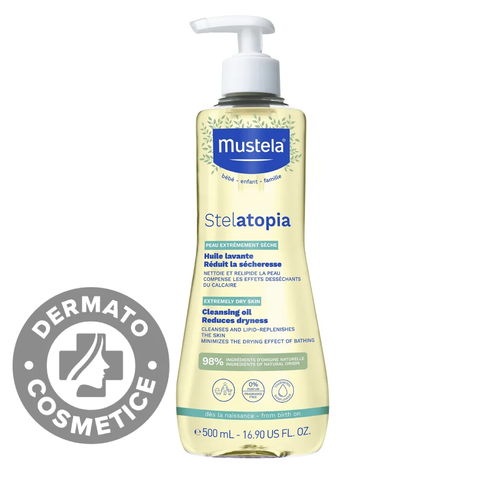 Ulei de curatare Stelatopia, 500ml, Mustela