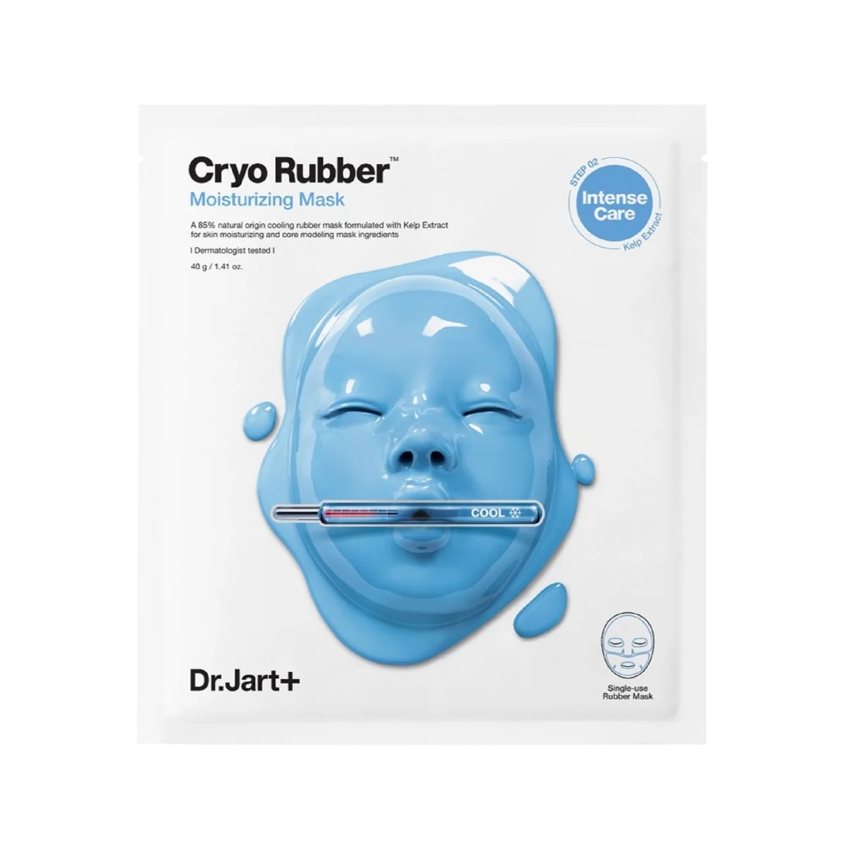 Masca de fata cu Acid Hialuronic pentru hidratare Cryo Rubber, 4g + 40g, Dr. Jart+