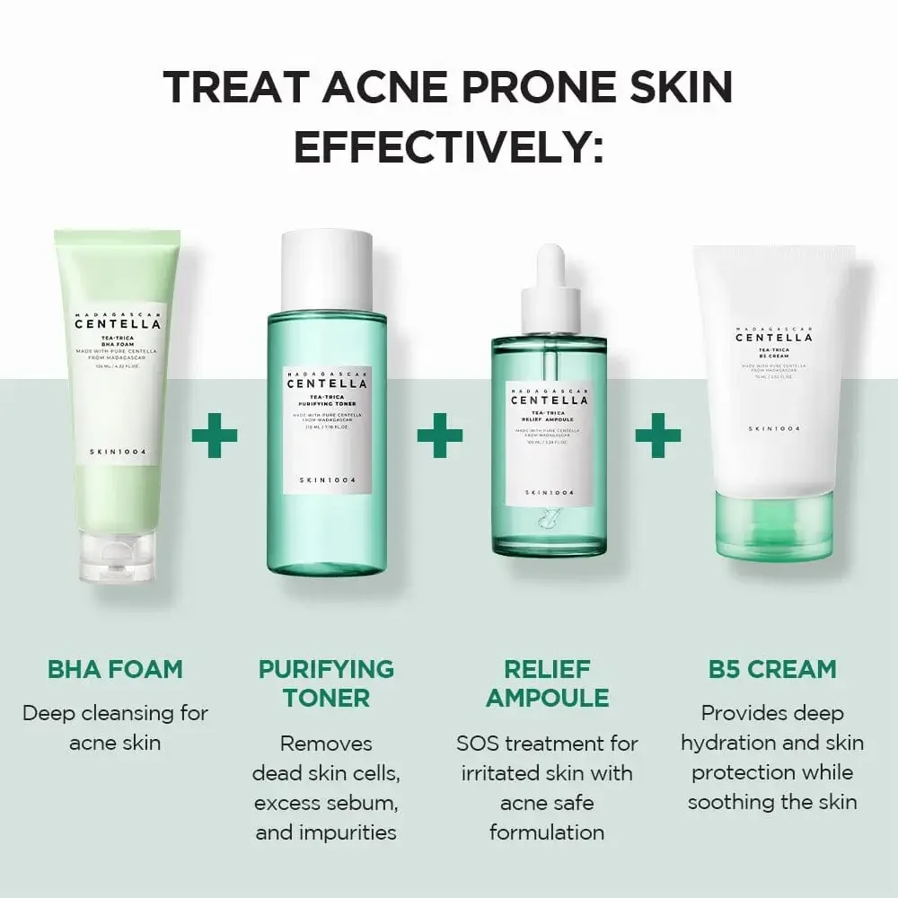 Crema de fata Centella Tea-Trica B5, 75ml, Skin1004