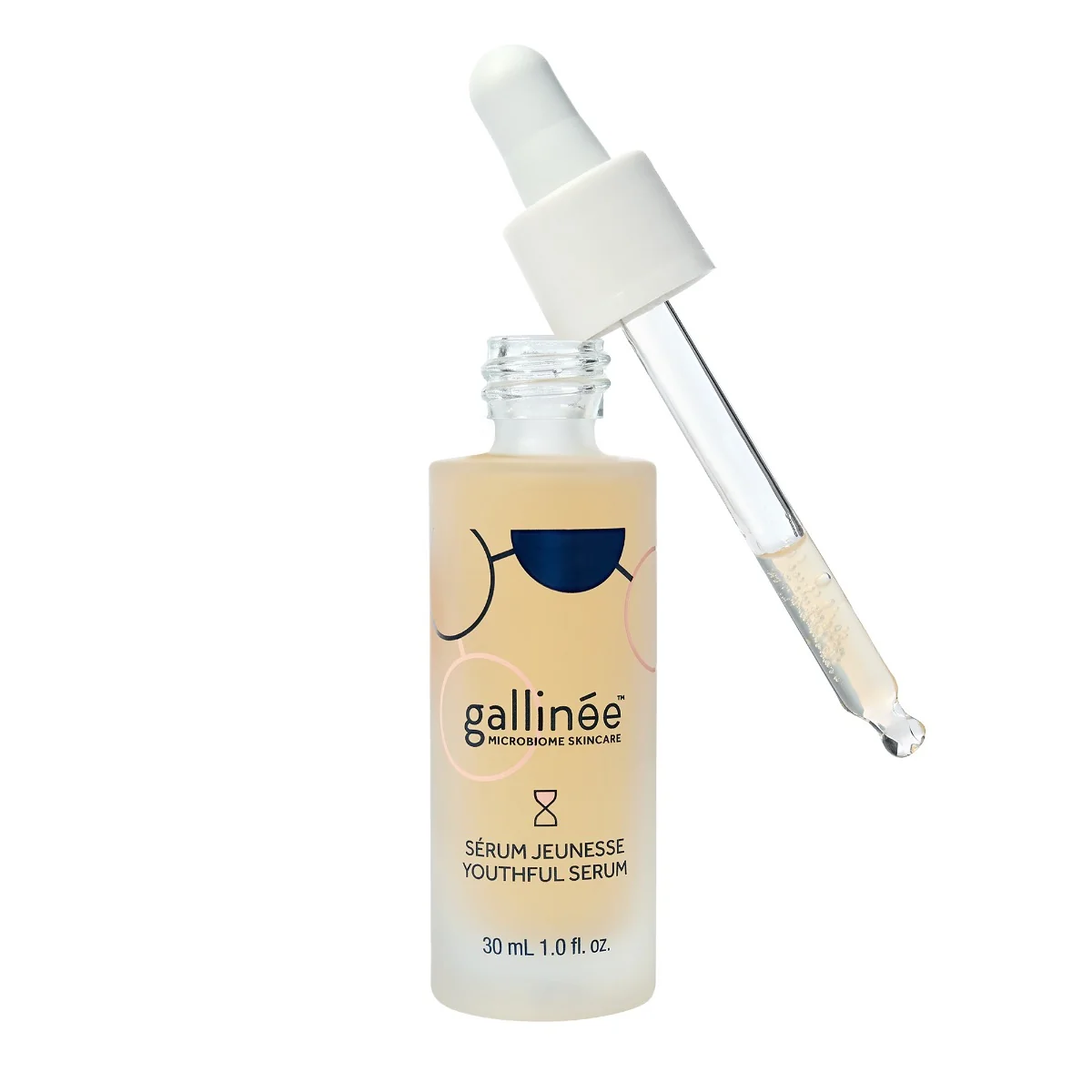 Ser facial anti-imbatranire pentru ten matur si sensibil, 30ml, Gallinee