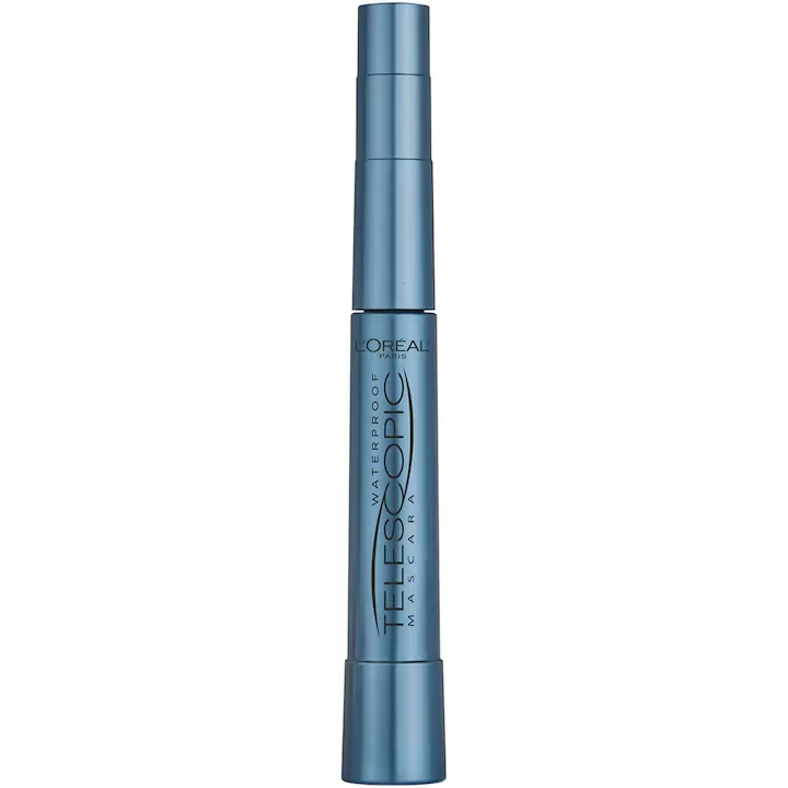 Mascara rezistenta la apa Telescopic Waterproof Black, 8.3 ml, L'Oreal Paris
