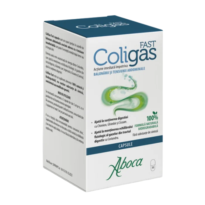 Coligas Fast, 30 capsule, Aboca