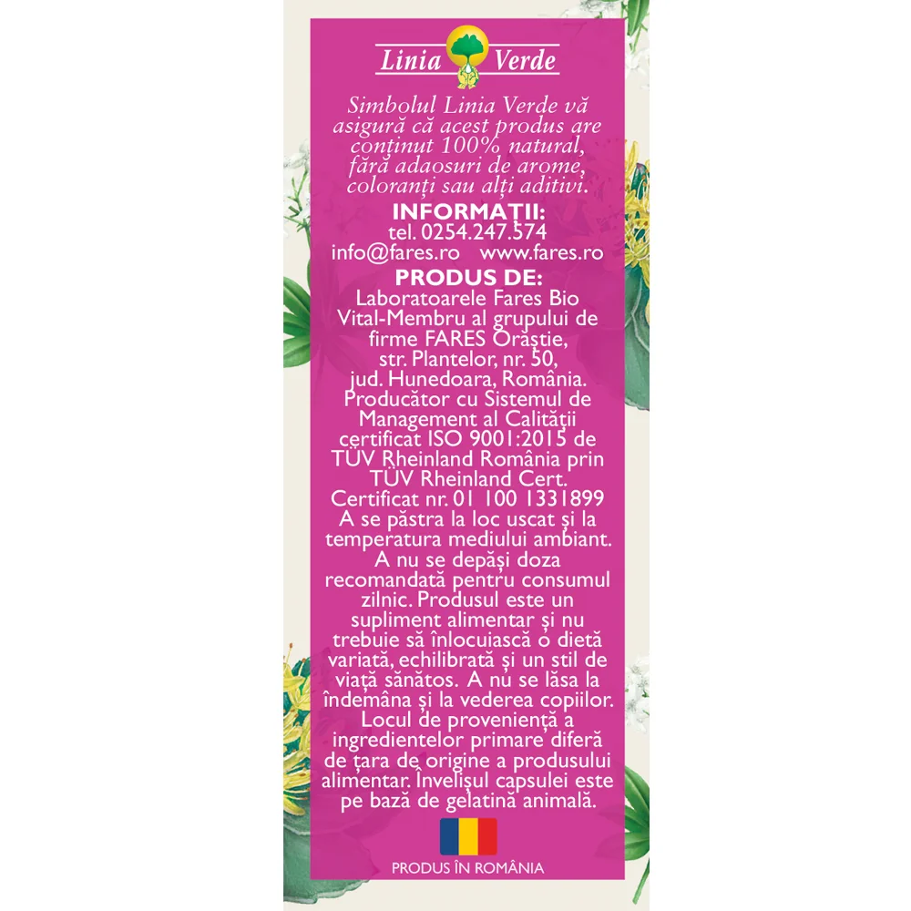 Distonoplant Forte N171, 60 capsule, Fares