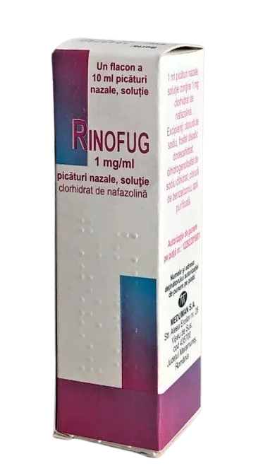 Rinofug solutie nazala 0.1%, 10ml, Meduman
