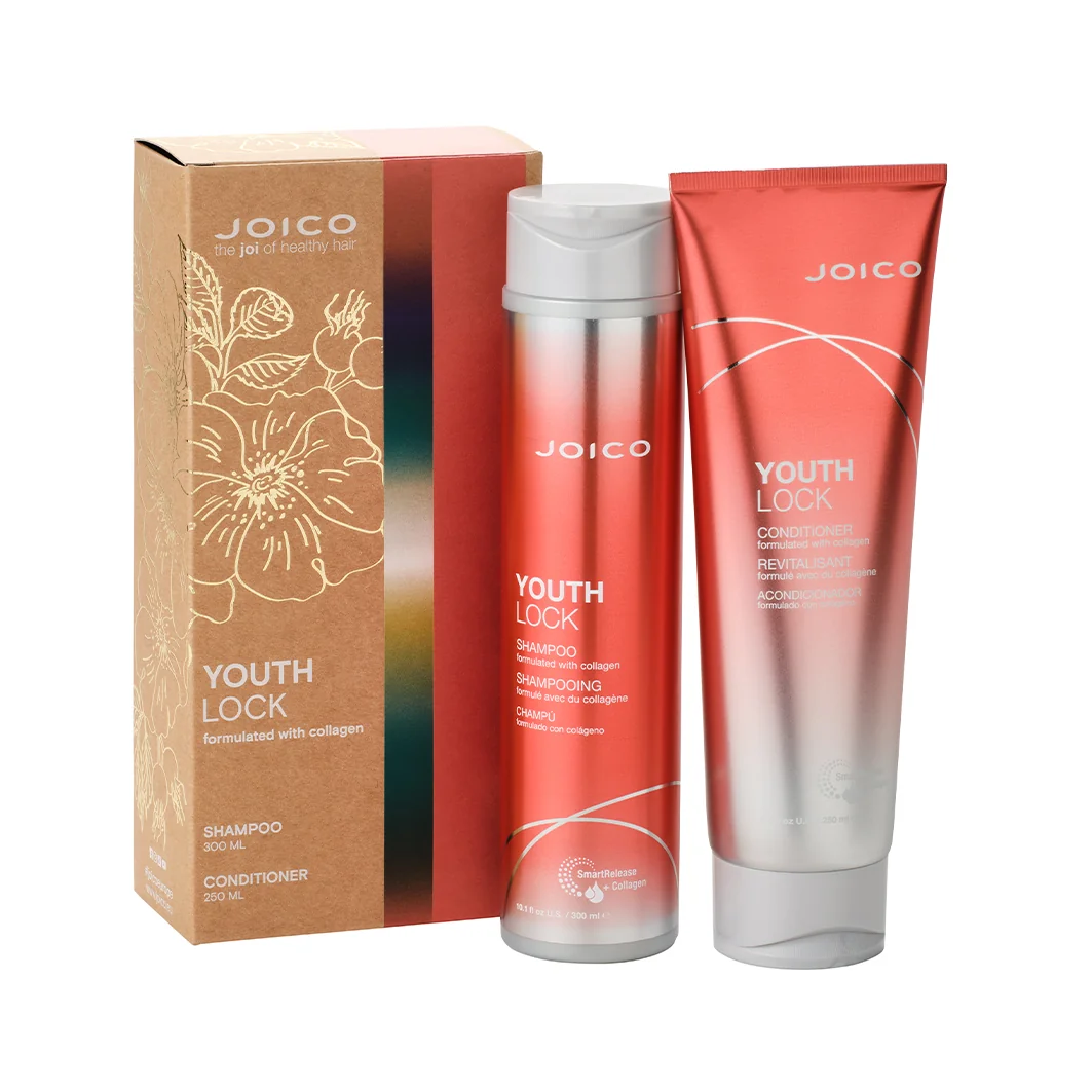 Set Sampon + Balsam Youth Lock, 300ml + 250ml, Joico