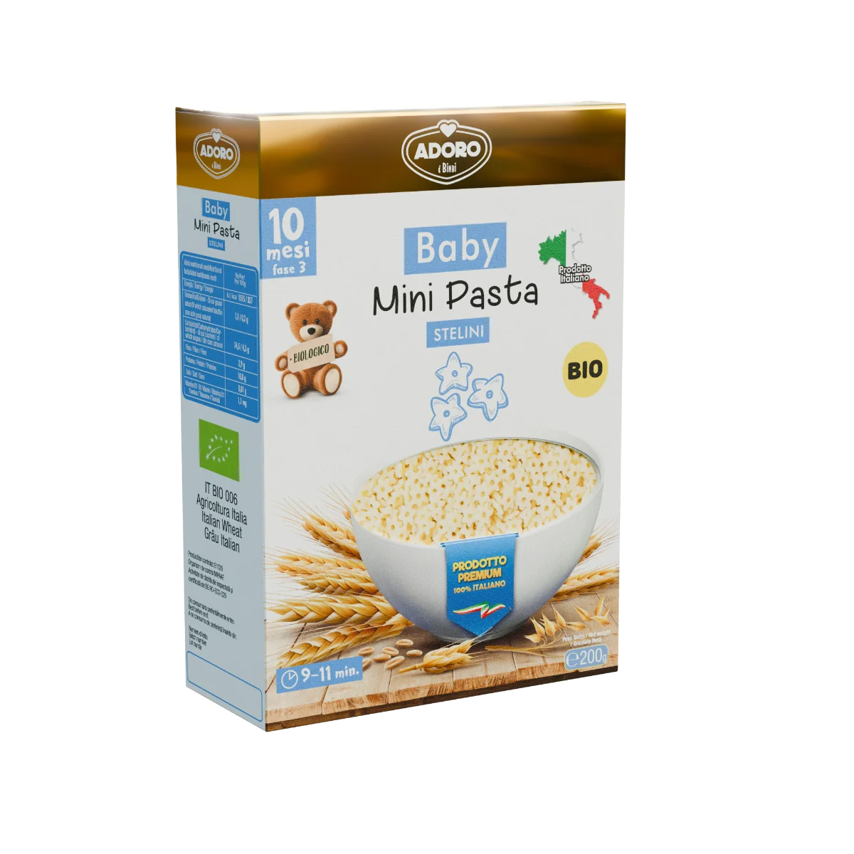 Paste Baby Steline 10 luni+, 200g, Adoro Bimbi