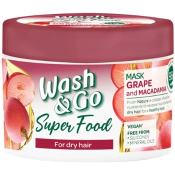 Masca cu struguri Superfood, 300ml, Wash&Go