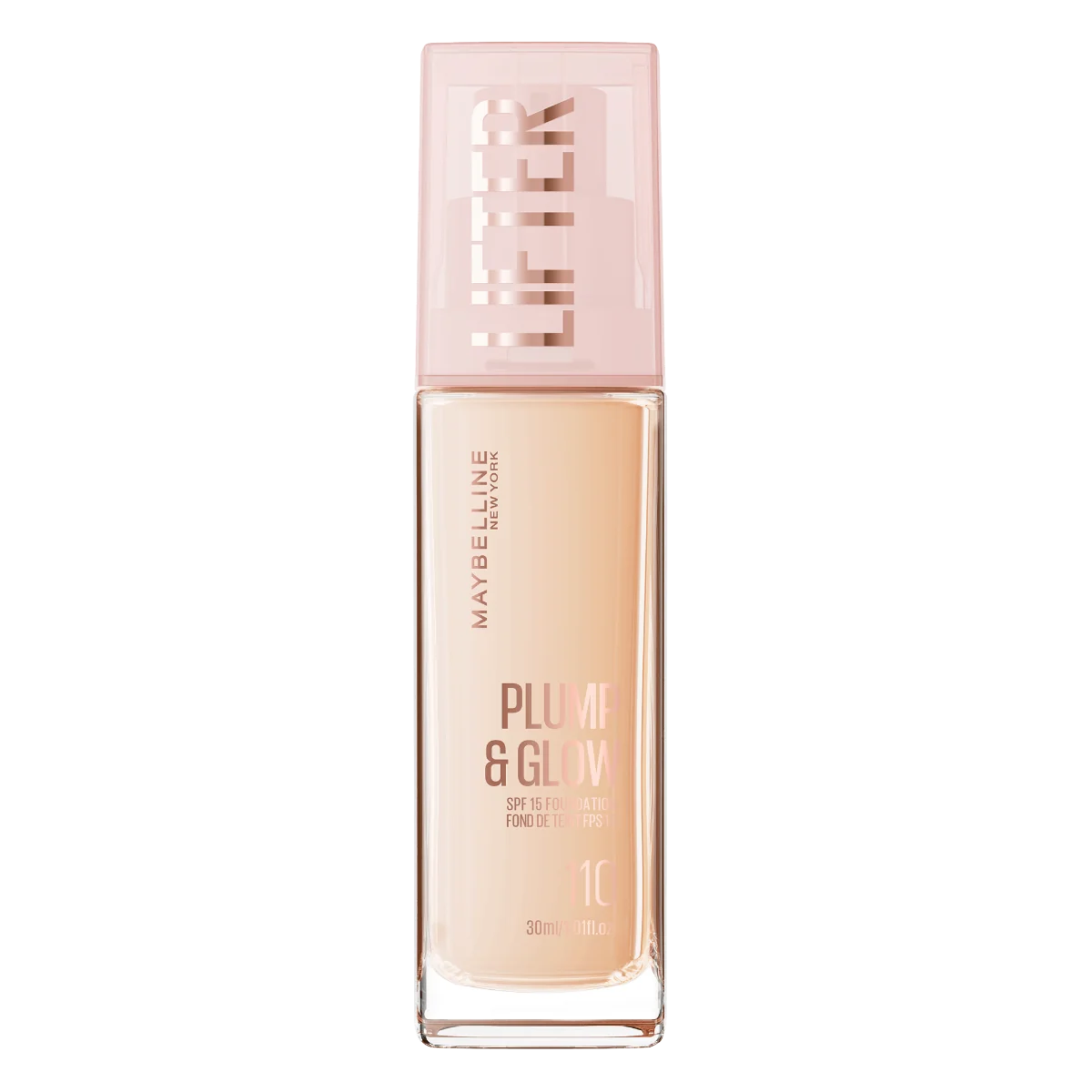Fond de ten Lifter Plump & Glow Nr. 110, 30ml, Maybelline