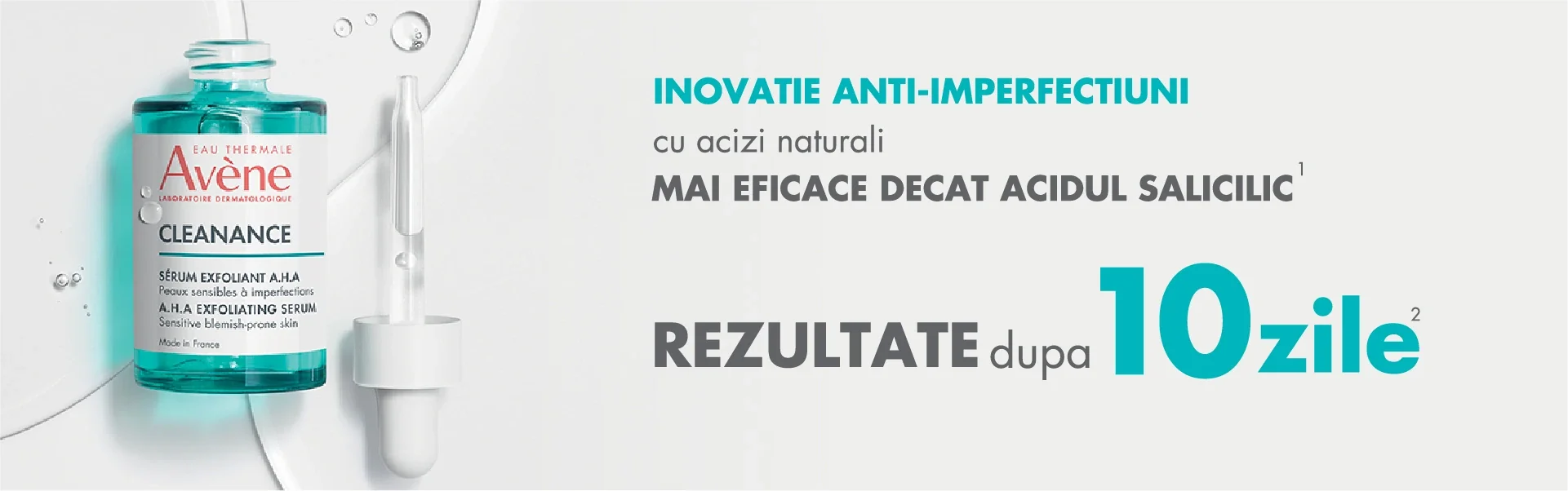 razultate utilizare Ser A.H.A. Cleanance Avene razultate utilizare Ser A.H.A. Cleanance Avene