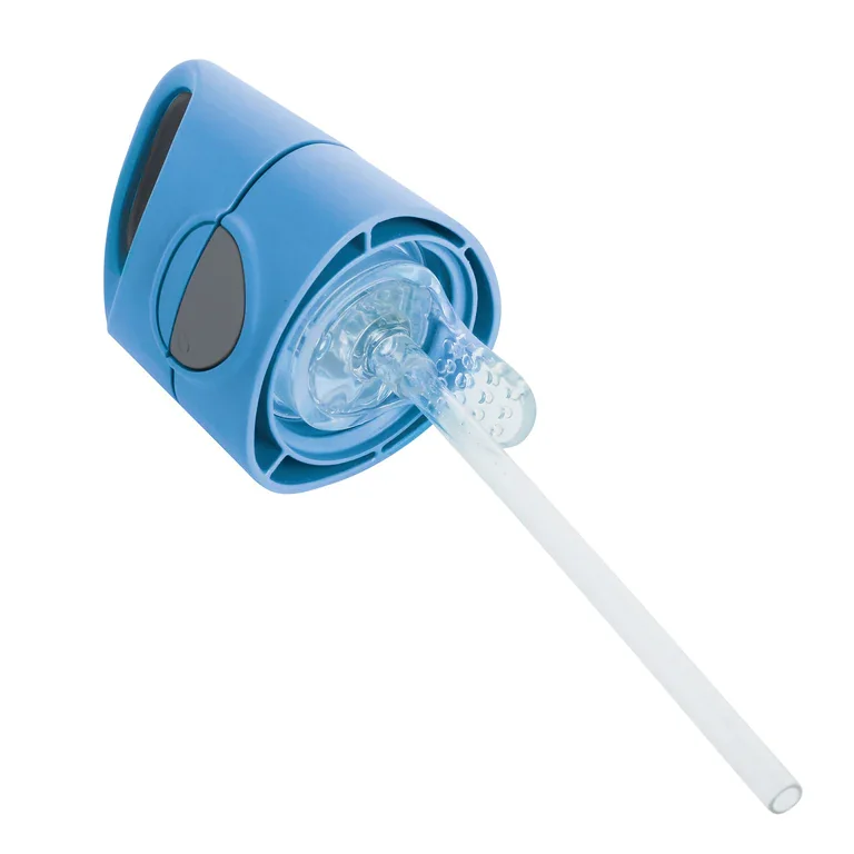 Cana cu pai pentru +9 luni Albastru, 450ml, Bbox