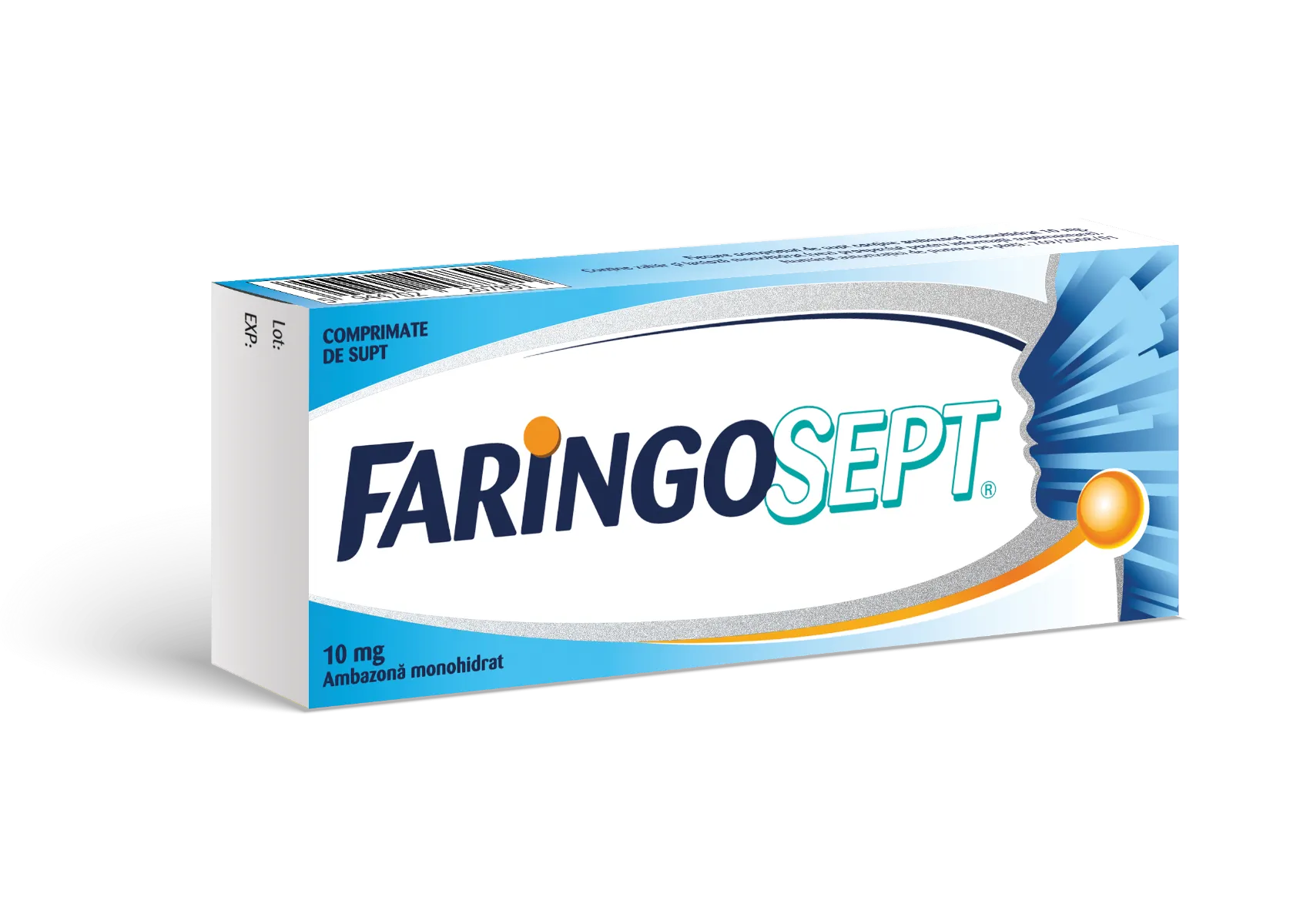 Faringosept 10 mg, 10 comprimate, Terapia