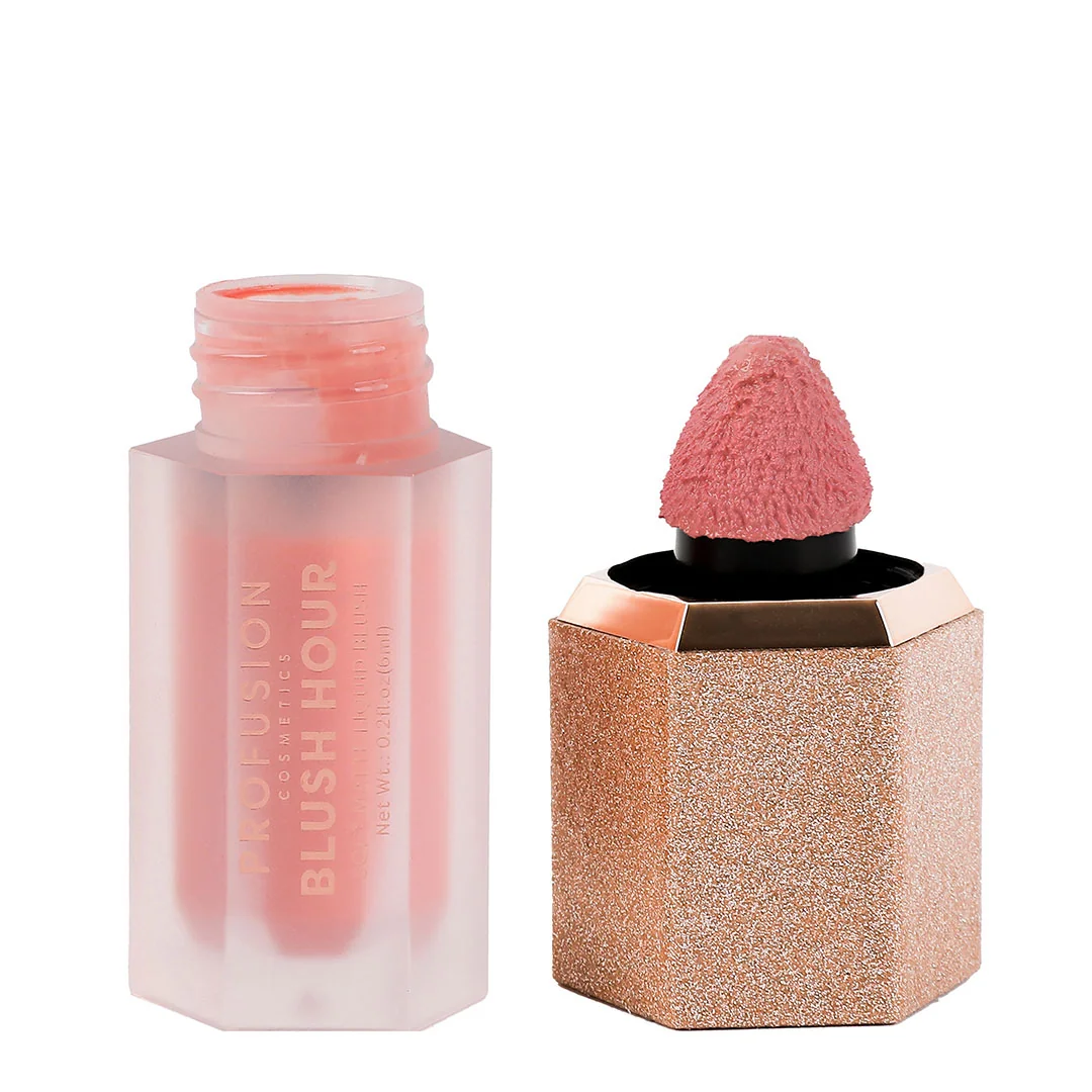 Blush lichid mat delicat Blush Hour Rose, 6ml, Profusion Cosmetics