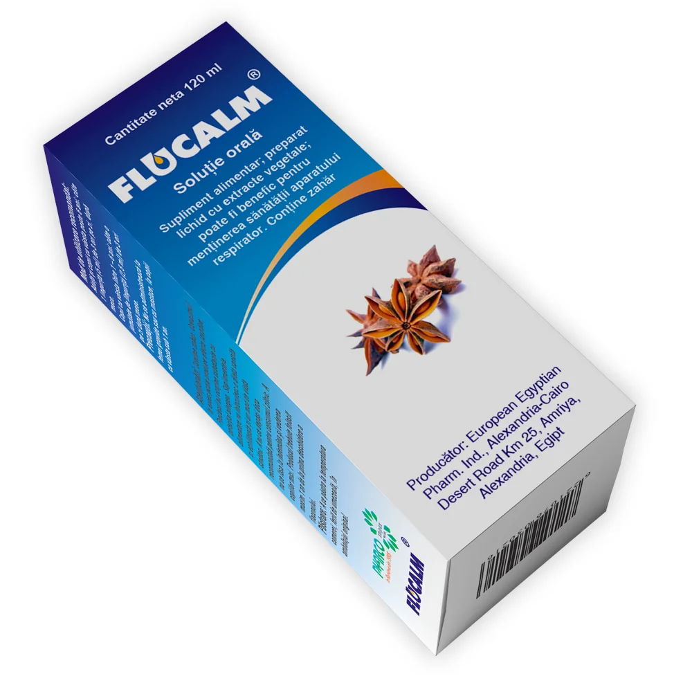 Flucalm sirop, 120ml, Pharco