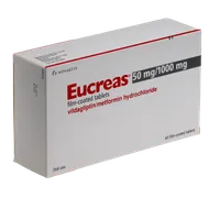 Eucreas 50mg/1000mg, 60 comprimate, Novartis