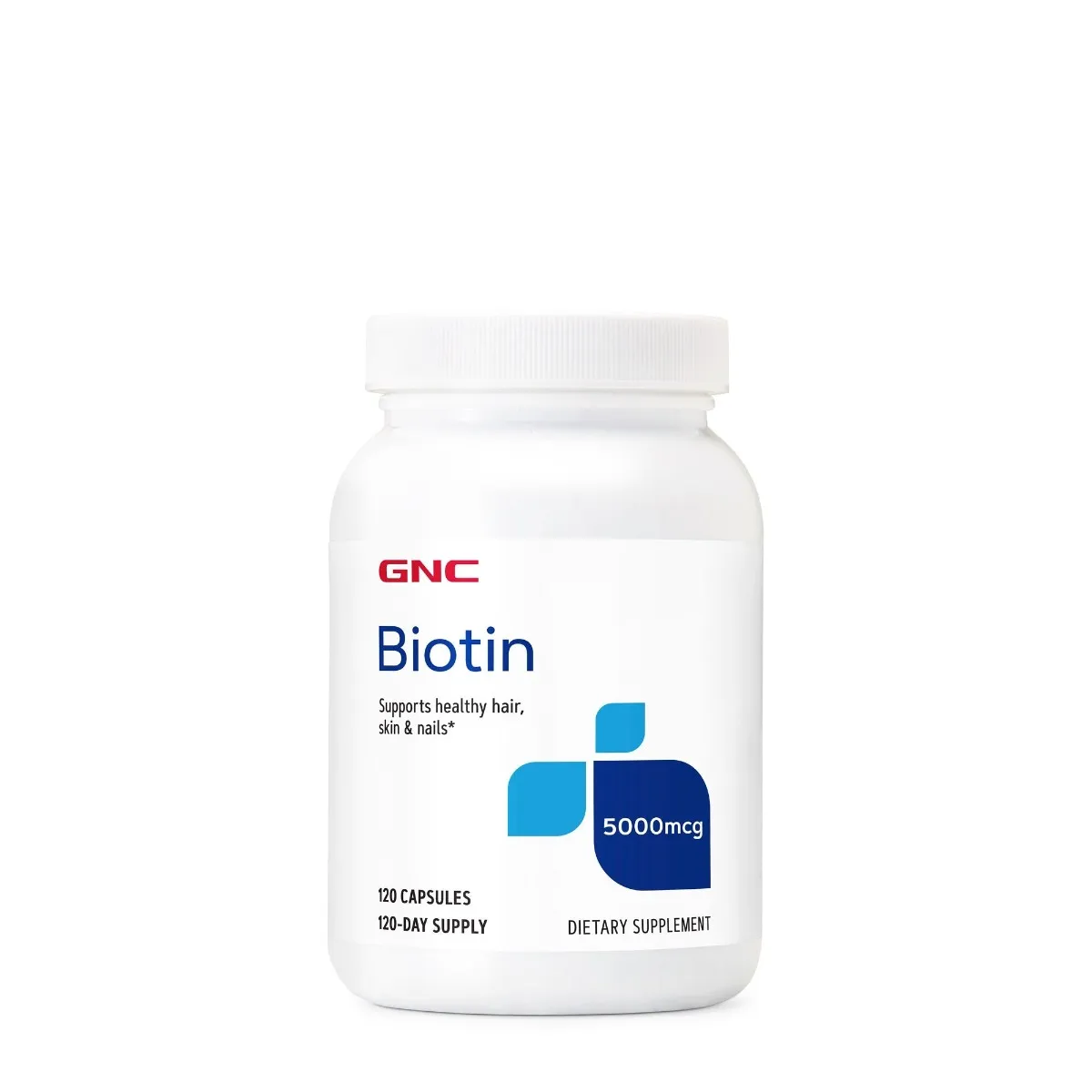 Biotina 5000 mcg, 120 capsule, GNC