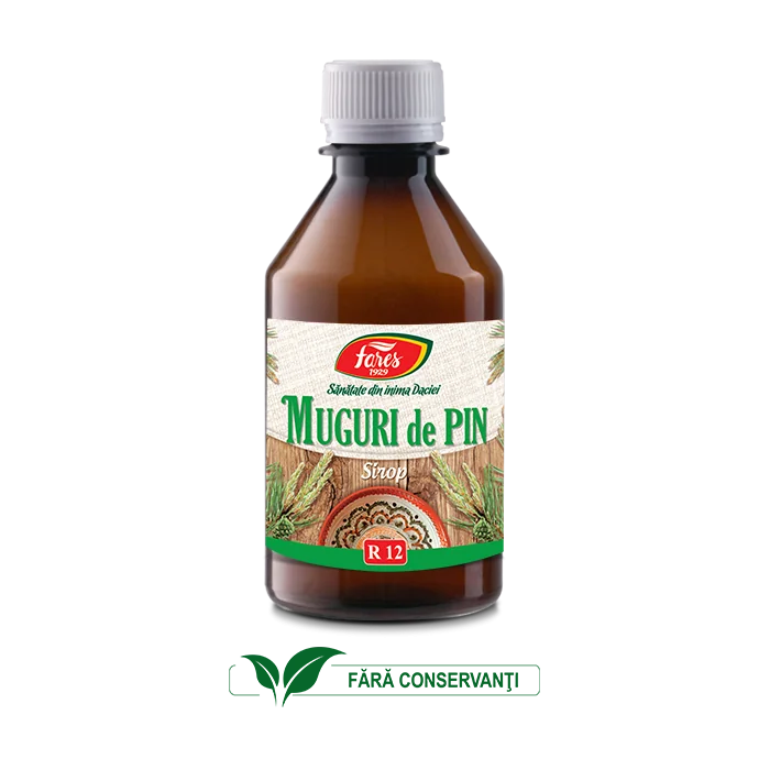 Sirop Muguri de pin, 250 ml, Fares