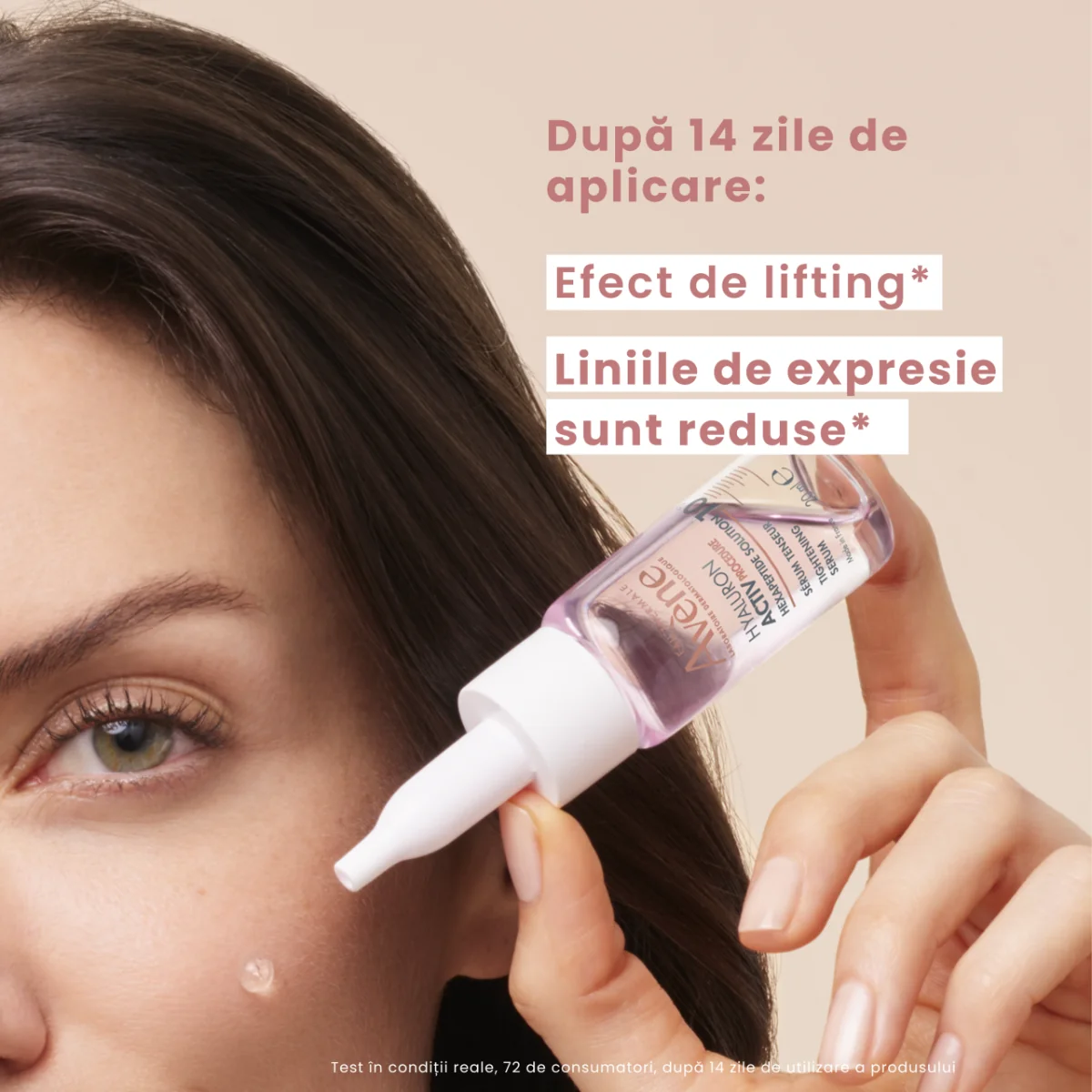 Ser tonifiant cu hexapeptida Hyaluron Procedure, 18ml, Avene