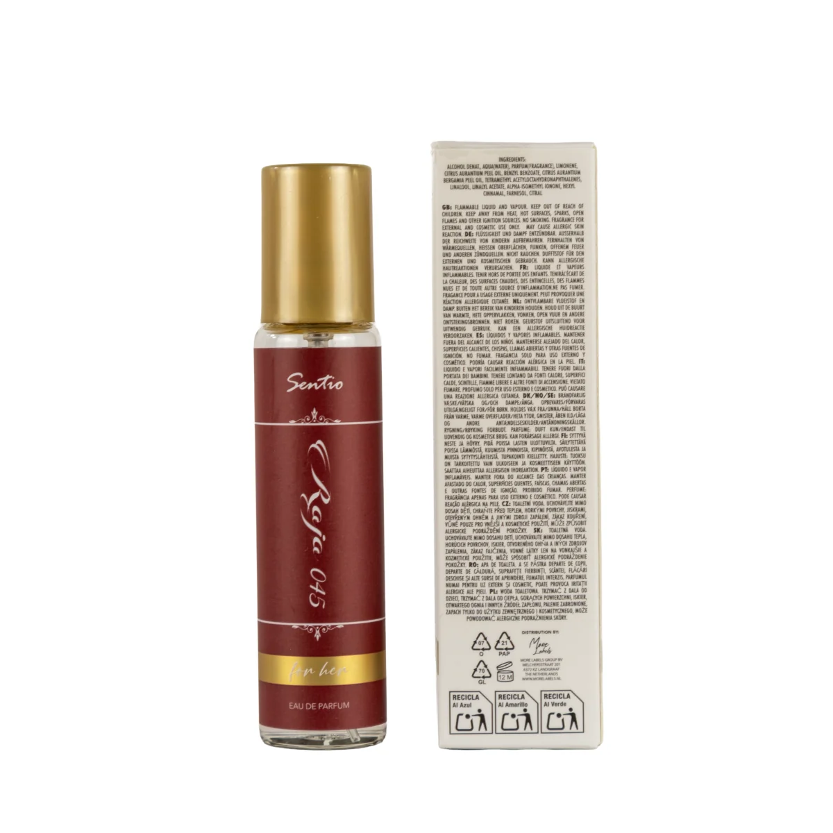 Apa de parfum Rojo 045, 30ml, Sentio