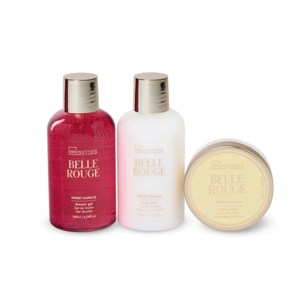 Set Ingrijire Sweet Vanilla Belle Rouge, IDC Institute