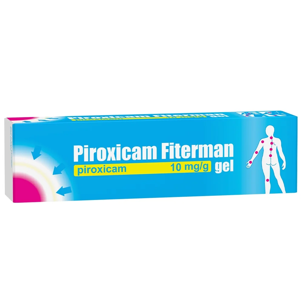 Piroxicam gel 10 mg/g, 45g, Fiterman