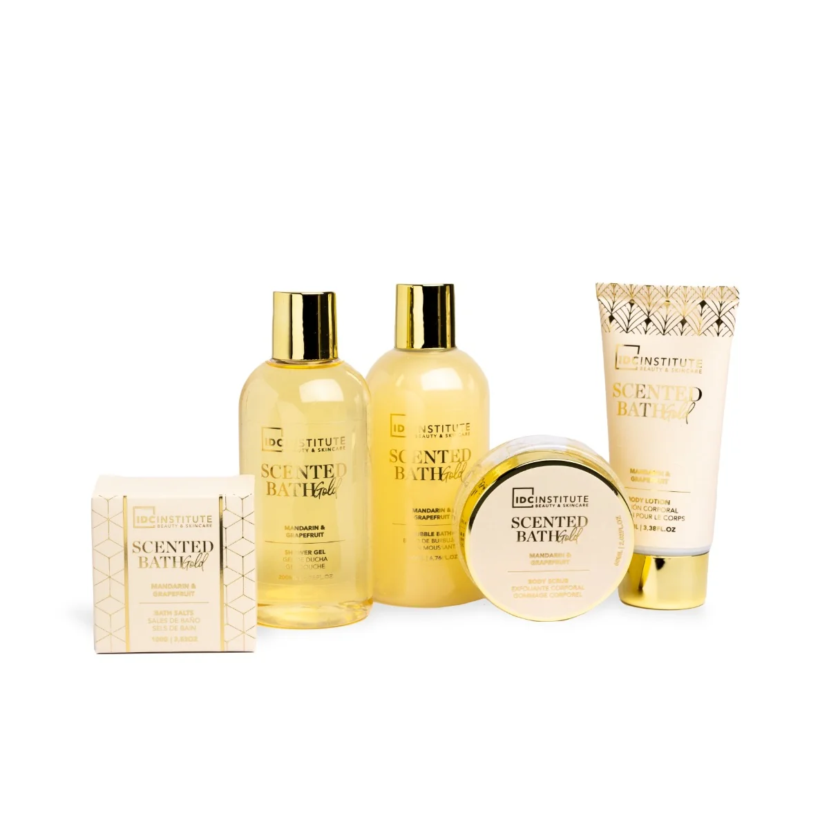 Set pentru baie Scented Bath Gold Box, IDC Institute