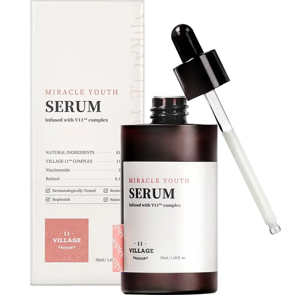 Ser facial anti-aging Miracle Youth, 50ml, Village 11 Factory