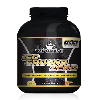 ISO Ground Zero CFM cu aroma White Choco Rasberry, 2kg, Vitabolic