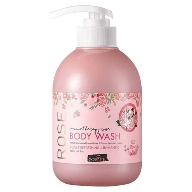 Gel de corp cu aroma de trandafiri, 500ml, Skinpastel