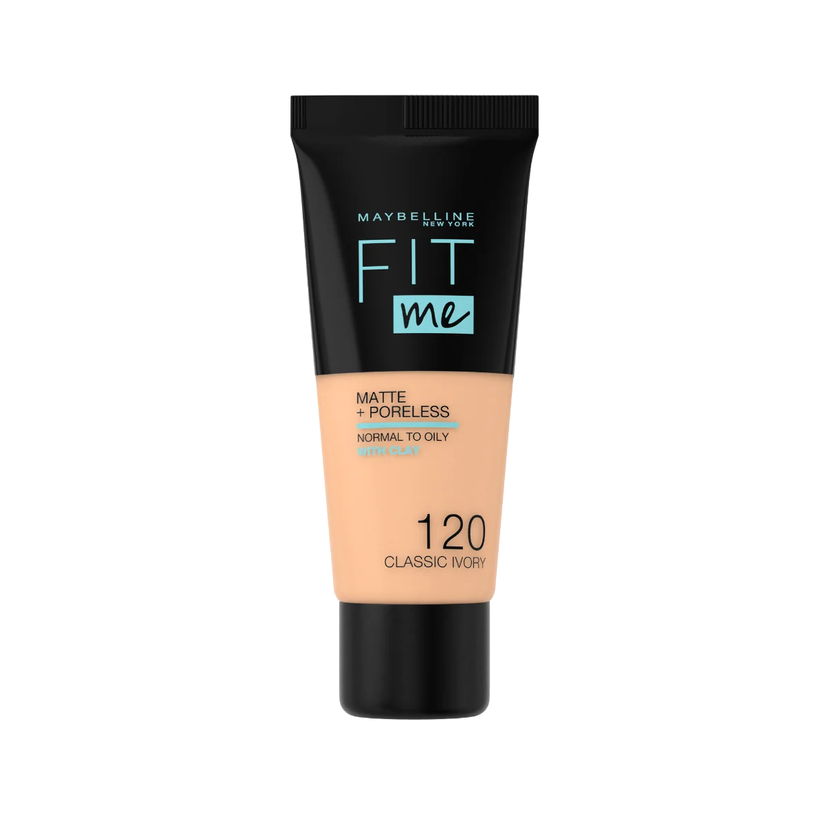 Fond de ten Matte & Poreless 120 Classic Ivory Fit Me, 30ml, Maybelline