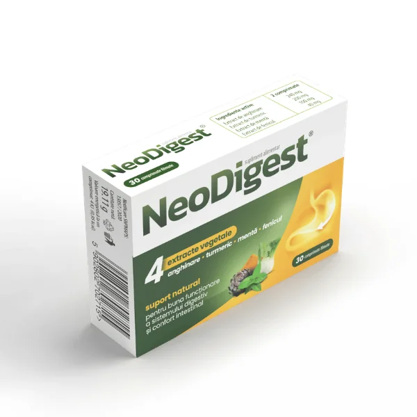 NeoDigest, 30 comprimate filmate, Aflofarm 