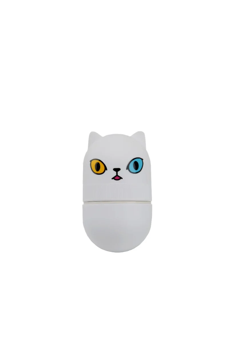 Dispozitiv de masaj facial cu piatra vulcanica anti-sebum Monster Matte White, 1 bucata, Haruen
