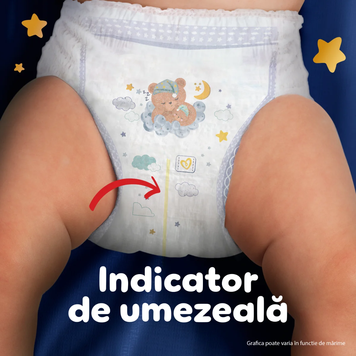 Scutece-chilotel de noapte Night Pants Marimea 4 pentru 9-15 kg, 25 bucati, Pampers
