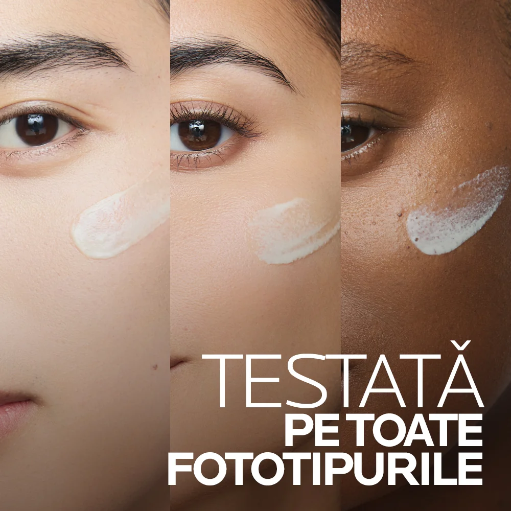 Fluid invizibil cu protectie solara SPF 50+ textura ultra-fluida pentru ten sensibil fara parfum Anthelios UV-Mune 400, 50ml, La Roche-Posay