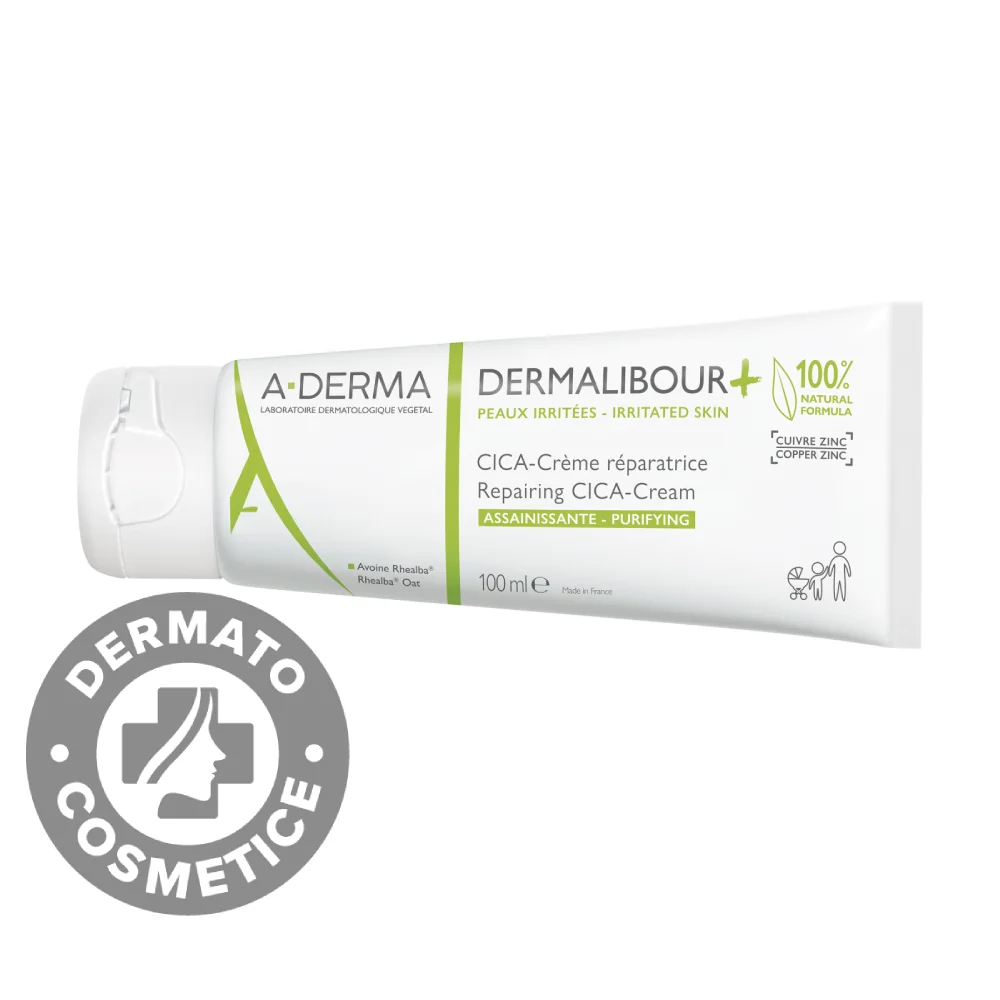 Crema anti-iritatii Dermalibour+Cica, 100 ml, A-Derma