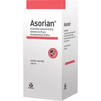 Asorian, 0,415 mg/ml + 2,595 mg/ml + 103,800 mg/ml solutie cutanata, 100ml, Biofarm