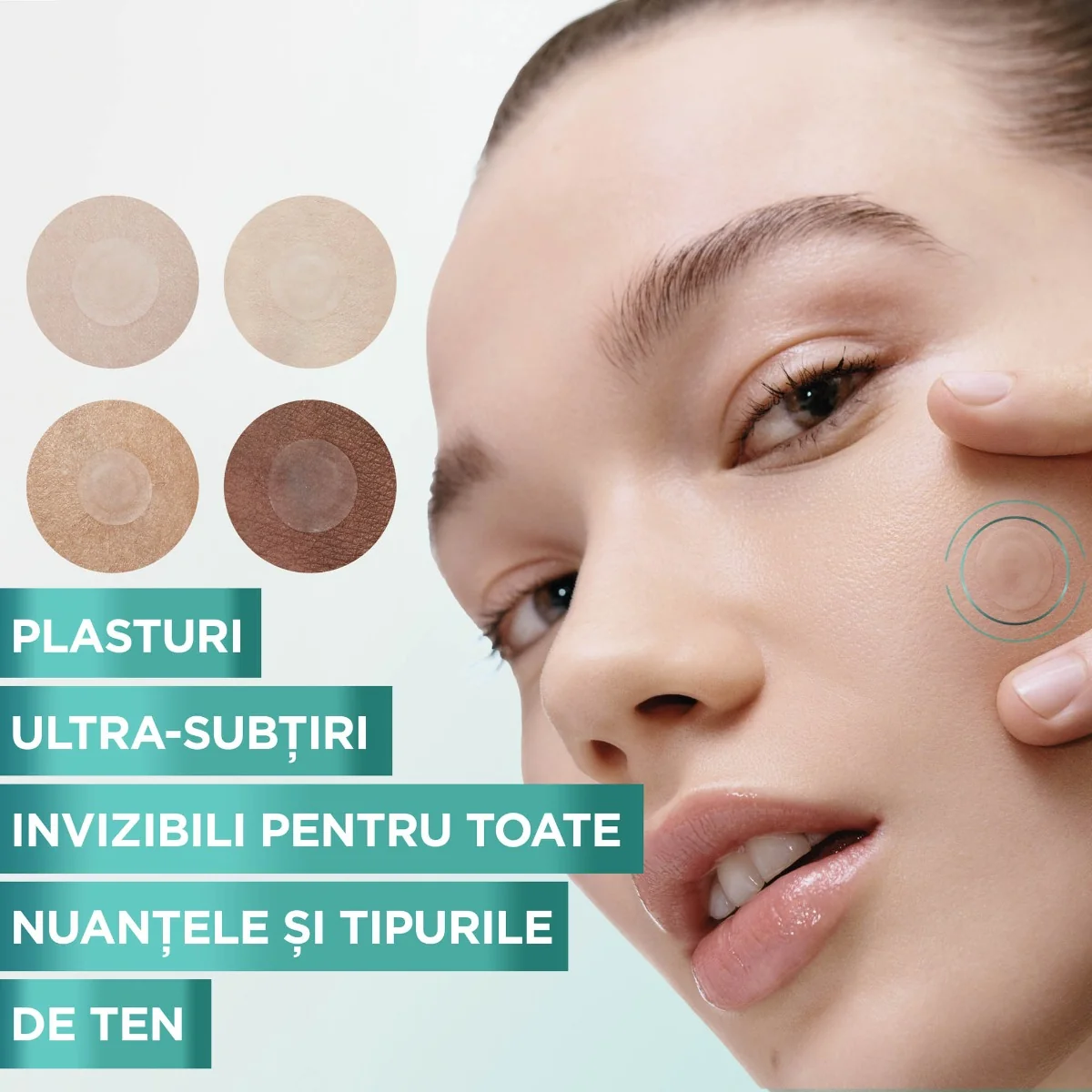 Plasturi hidrocoloidali Pure Active pentru cosuri, 8 bucati, Garnier