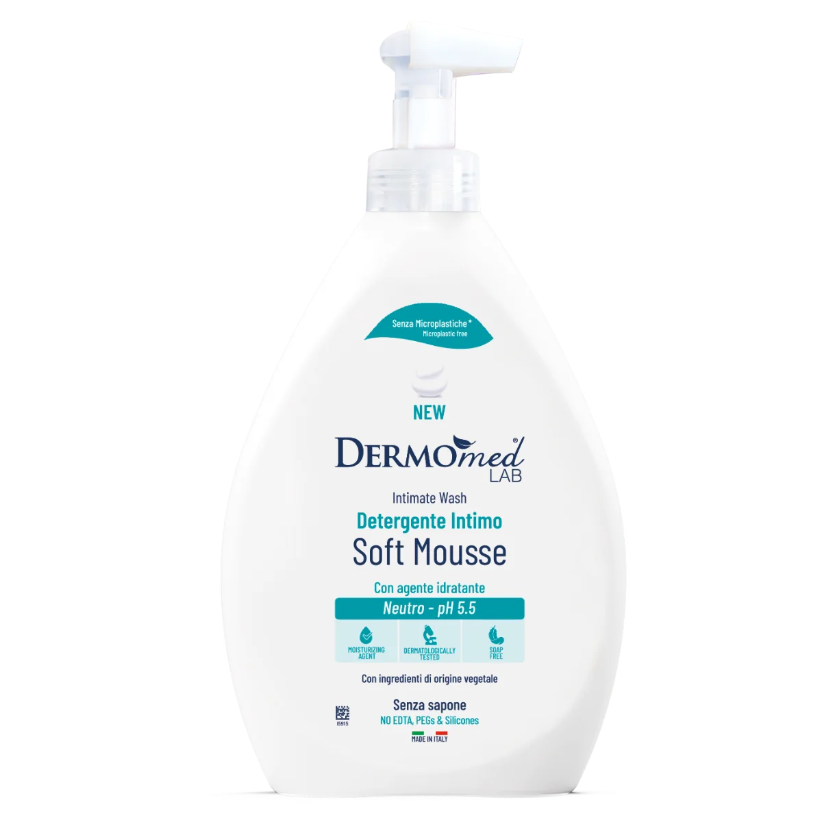 Spuma de sapun intim Neutru, 600ml, Dermomed