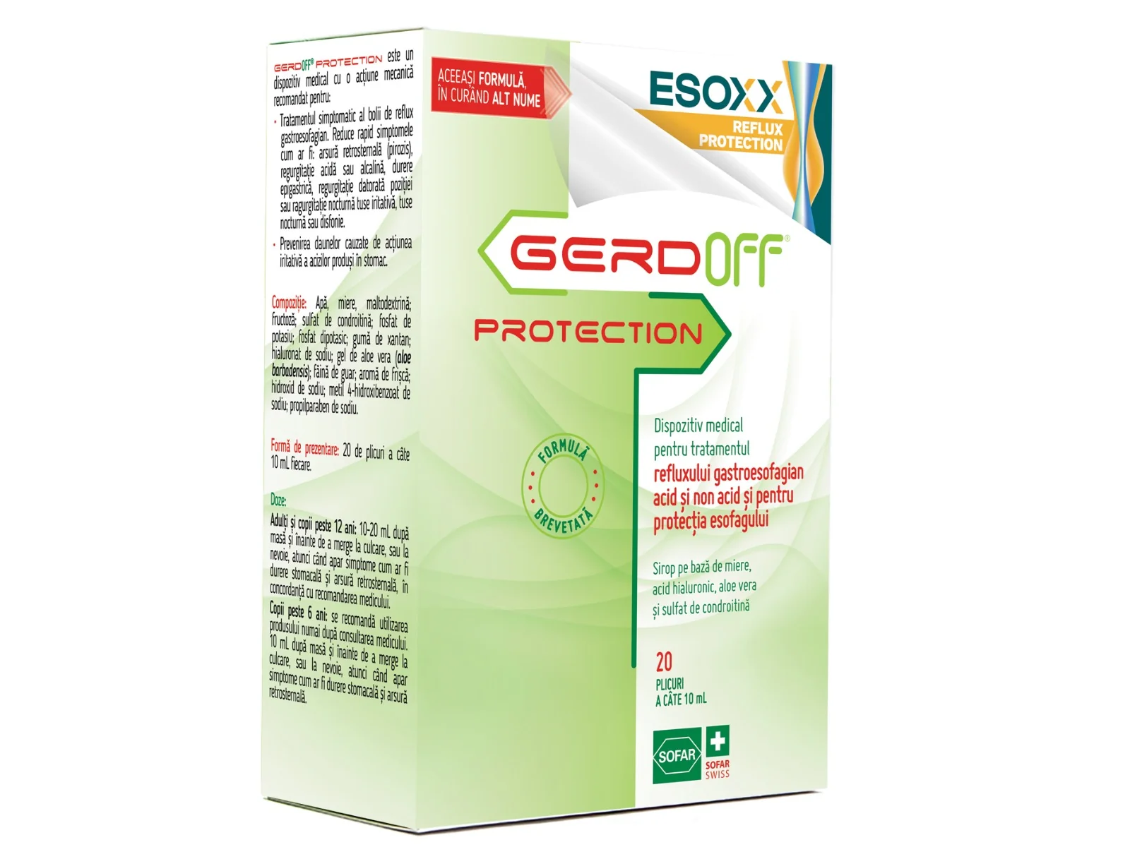 Gerdoff Protection, 20 plicuri, Sofar