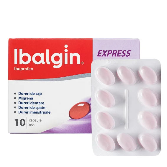 Ibalgin Express 400mg, 10 capsule, Sanofi
