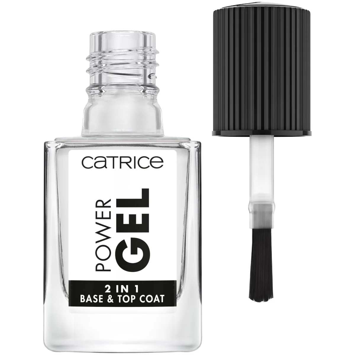 Baza si top gel pentru unghii Power Gel 2 in 1, 10.5ml, Catrice