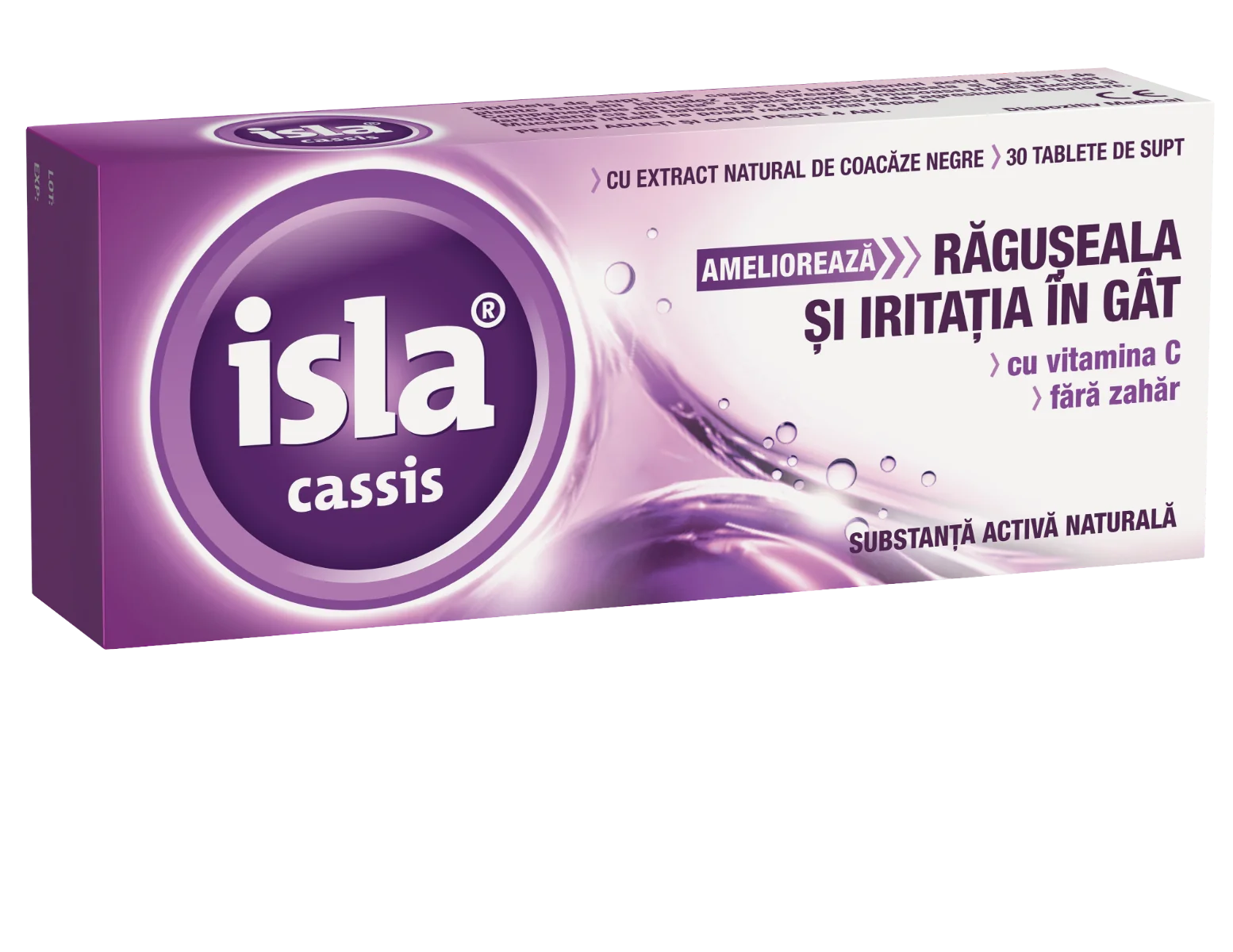 Isla Cassis, 30 tablete de supt, Engelhard Arzneimittel